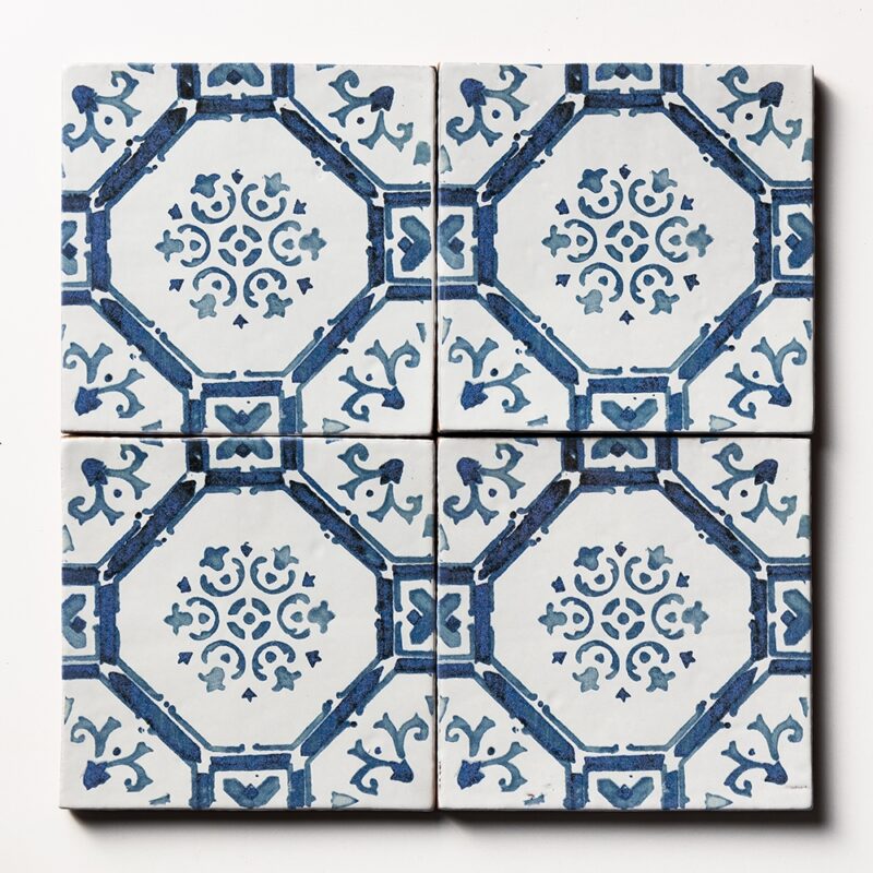Sintra 3 Square 1/2 Glazed Terracotta Tiles 6×6 (TL80131)