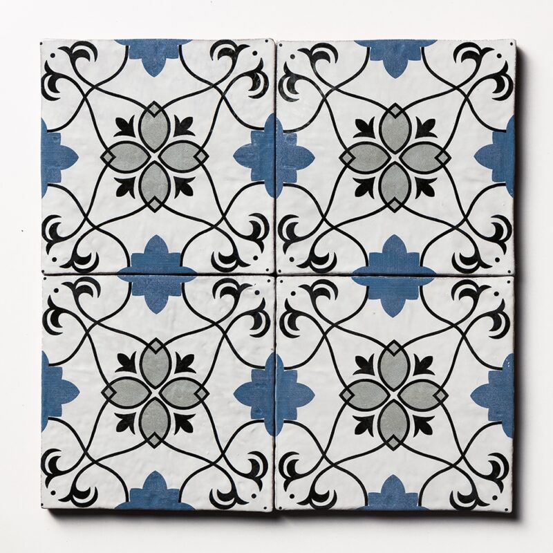 Sintra 6 Square 1/2 Glazed Terracotta Tiles 6×6 (TL80134)