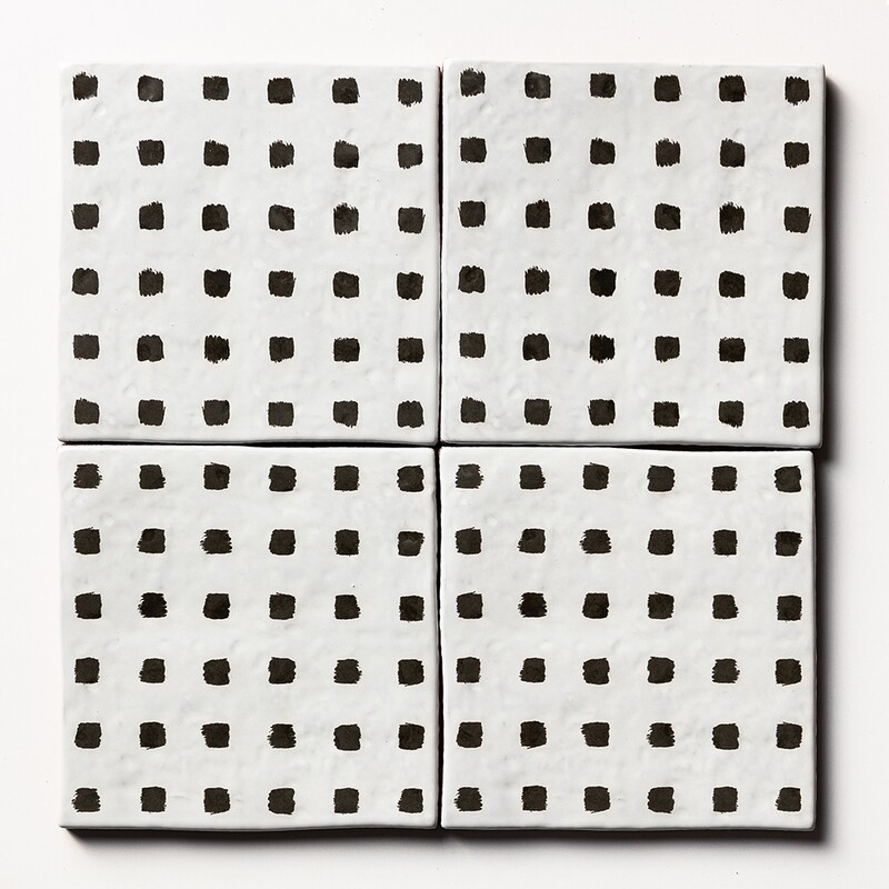 Bavi 6 Square 1/2 Glazed Terracotta Tiles 6×6