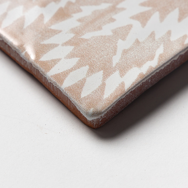 Vintage Linen Flama Glossy Glazed Terracotta Tiles 6×6