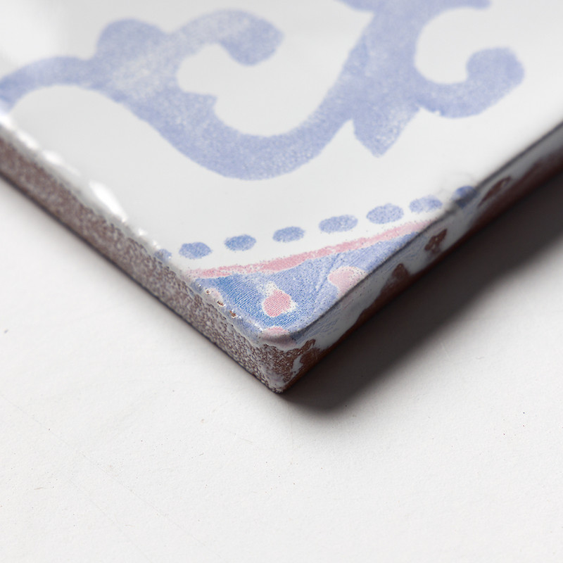 Indigo Wash India Glossy Glazed Terracotta Tiles 6×6