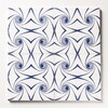 Blue Twisted Glossy Ceramic Tiles 6×6