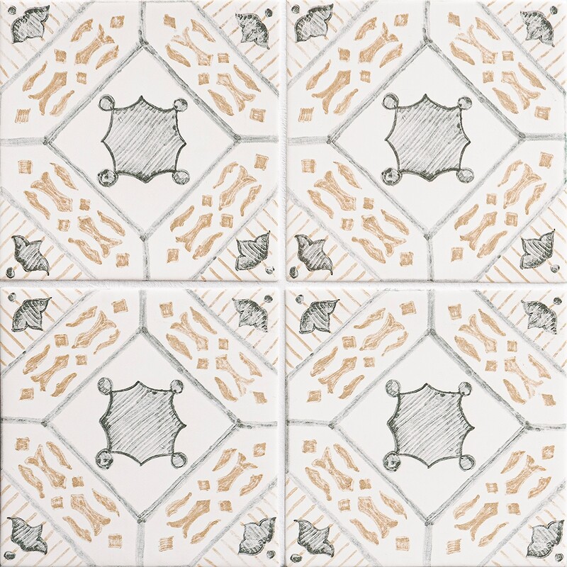 Taormina Bianco Glossy Ceramic Tiles 6×6