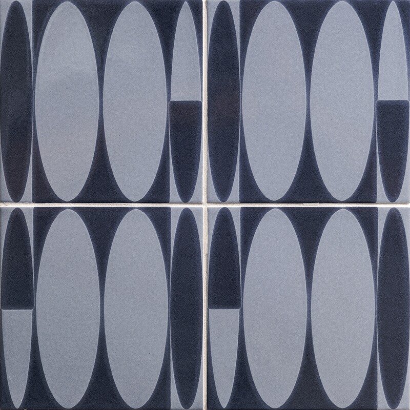 Foggy Days Glossy Surfs Up Ceramic Tiles 6×6