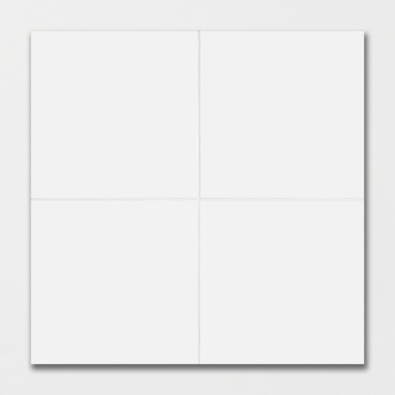 Blanc Matte Ceramic Tiles 6×6 (TL80599)