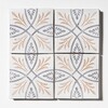 Willow Whirl Matte Glazed Terracotta Tiles 6×6