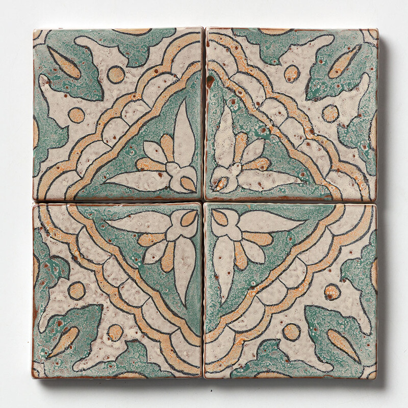 Raphael Glossy Glazed Terracotta Tiles 6×6