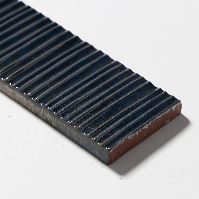 Atlantic Glossy Staccato Thin Brick Accent Tiles 2 1/4×7 7/8