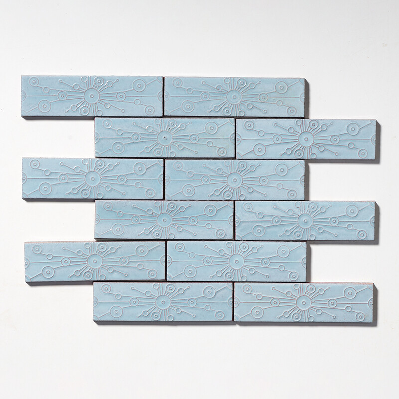 Brooklyn Glossy Stellar Thin Brick Accent Tiles 2 1/4×7 7/8