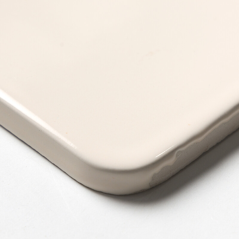 Ivory Glossy Halo Ceramic Tiles 6×6