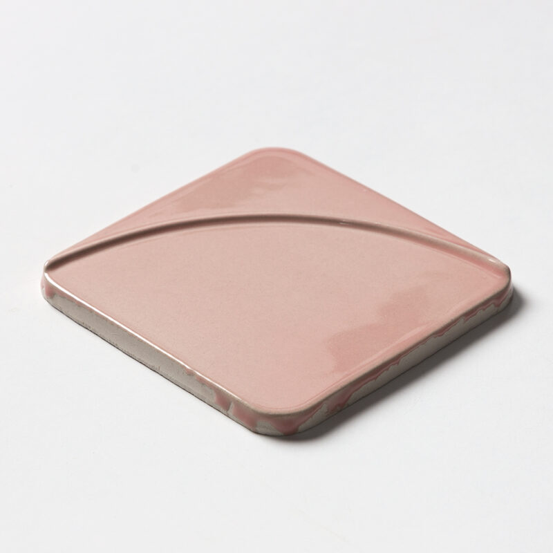 Blush Glossy Mandala Ceramic Tiles 6×6 (TL80824)