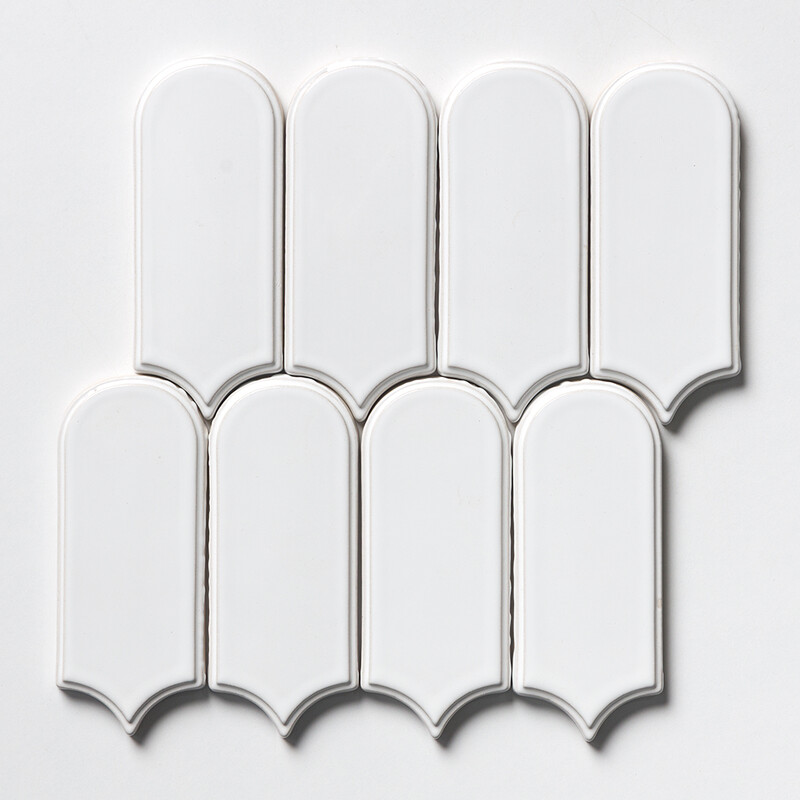 Ice Glossy Clara Ceramic Tiles 2 1/2×6