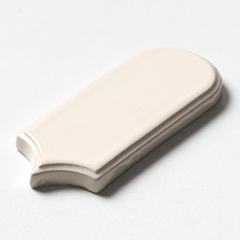 Ivory Glossy Clara Ceramic Tiles 2 1/2×6