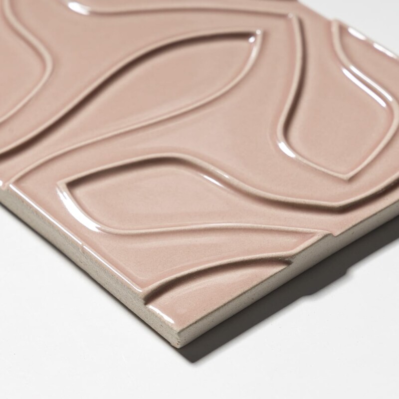 Violet Plum Glossy Tioma Ceramic Accent Tiles 6×8