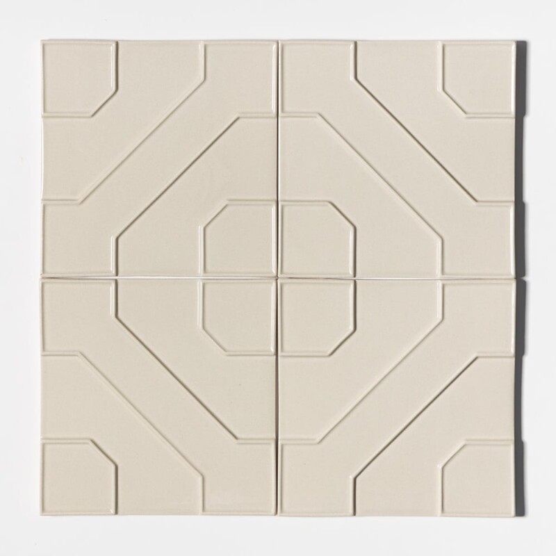 Winter Clay Glossy Kodye Ceramic Accent Tiles 8×8