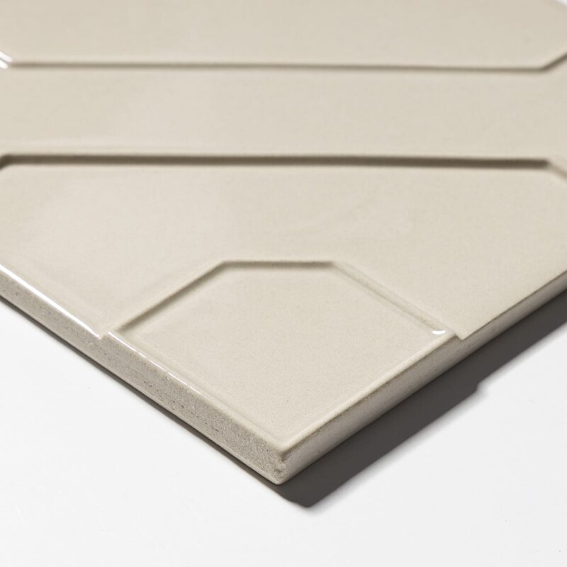 Winter Clay Glossy Kodye Ceramic Accent Tiles 8×8