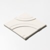 Autumn White Glossy Manukie Ceramic Accent Tiles 8×8