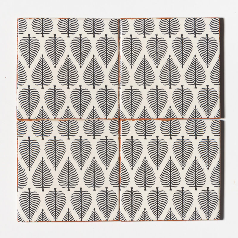 Wreath Matte  Glazed Terracotta Tiles 6×6 (TL80898)