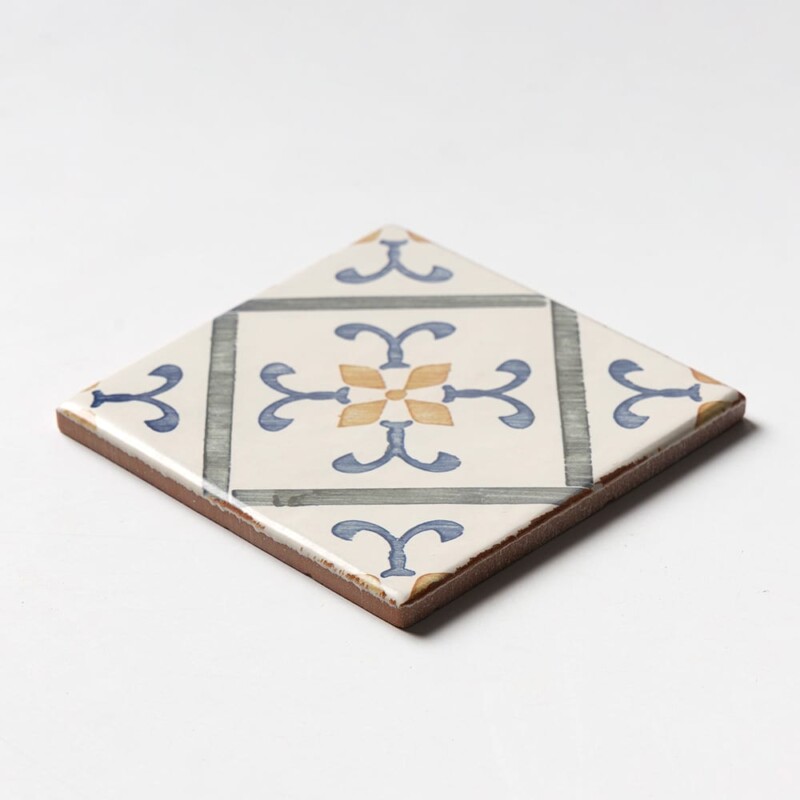Piastrelle in terracotta smaltata opaca Braga 6×6