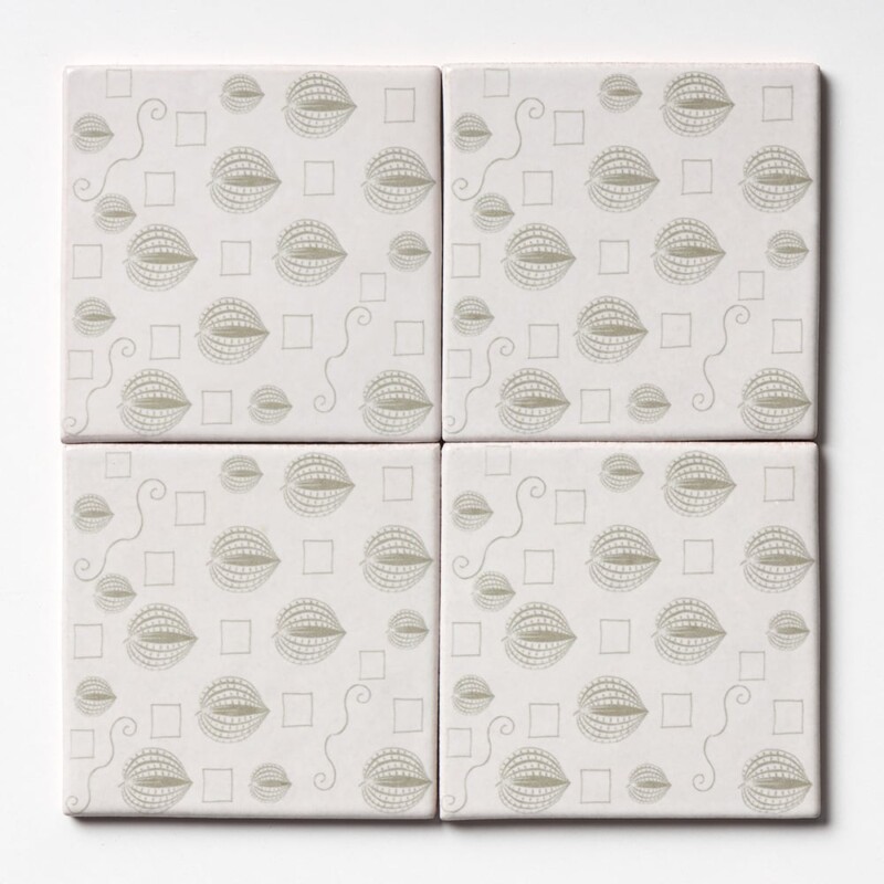 Biscuit Matte French Country Glazed Terracotta Tiles 6×6