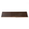 Hickory Glossy Fluted Ceramic Tiles 4×12 (TL80993)