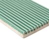 Sage Glossy Thin Fluted Ceramic Tiles 4×12 (TL80998)