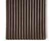 Hickory Glossy Thin Fluted Ceramic Tiles 4×12 (TL80999)