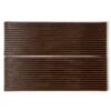 Hickory Glossy Thin Fluted Ceramic Tiles 4×12 (TL80999)