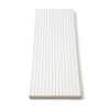 Royal White Glossy Thin Fluted Ceramic Tiles 4×12 (TL81002)