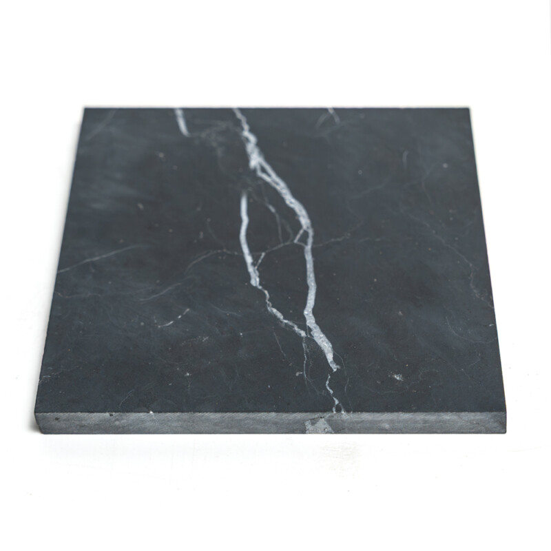 Black Honed Marble Tiles 5 1/2×5 1/2