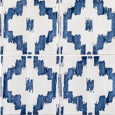 Керамическая плитка с трещинами Ikat 8×8