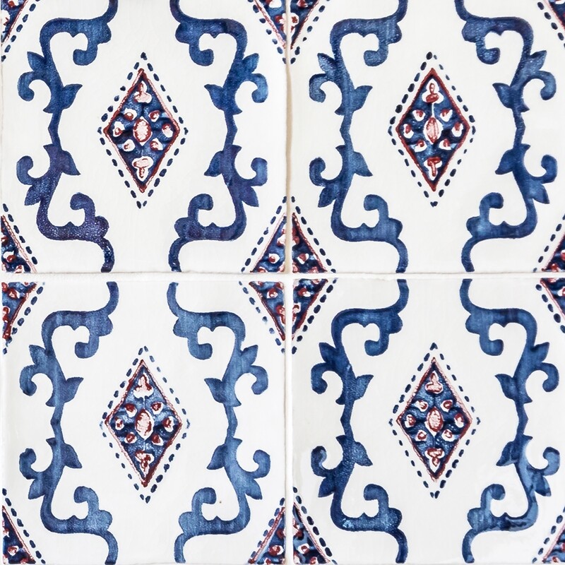 India Crackled Ceramic Tiles 8×8