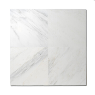 Calacatta Bella Honlanmış Mermer Karolar 12×12