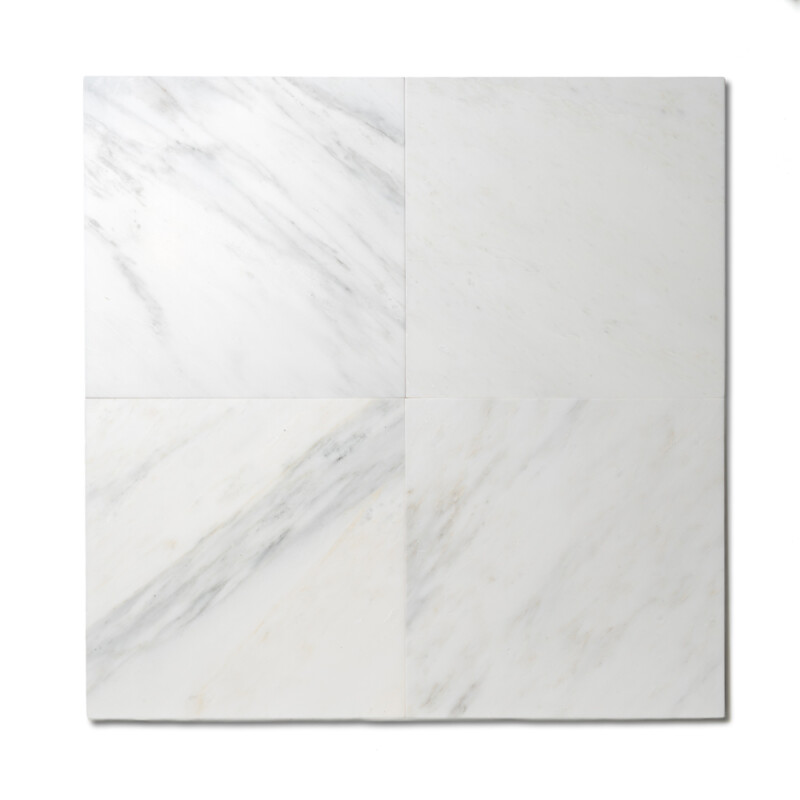 Calacatta Bella Honed Marble Tiles 12×12