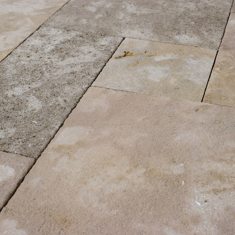 Vieux Patrimoine Beige Brushed Versailles Pattern Limestone Patterns Versailles Pattern