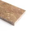Scabas Red Honed Blend Travertine Tiles 3×12
