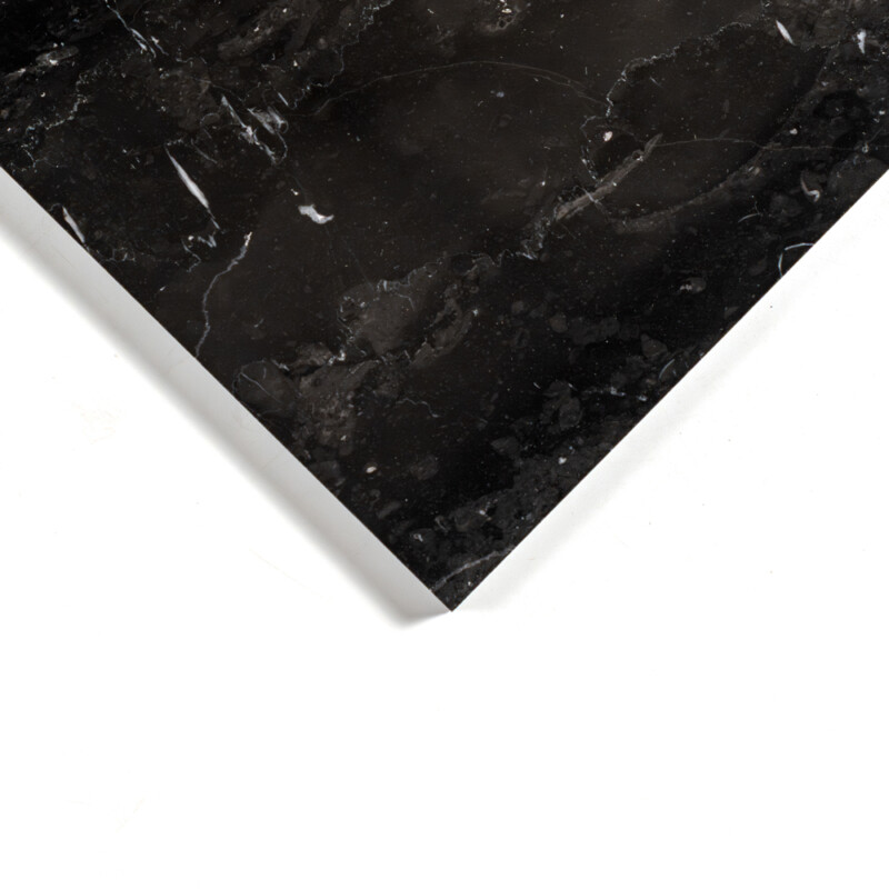 Piastrelle in marmo nero lucido del Belgio 12×24
