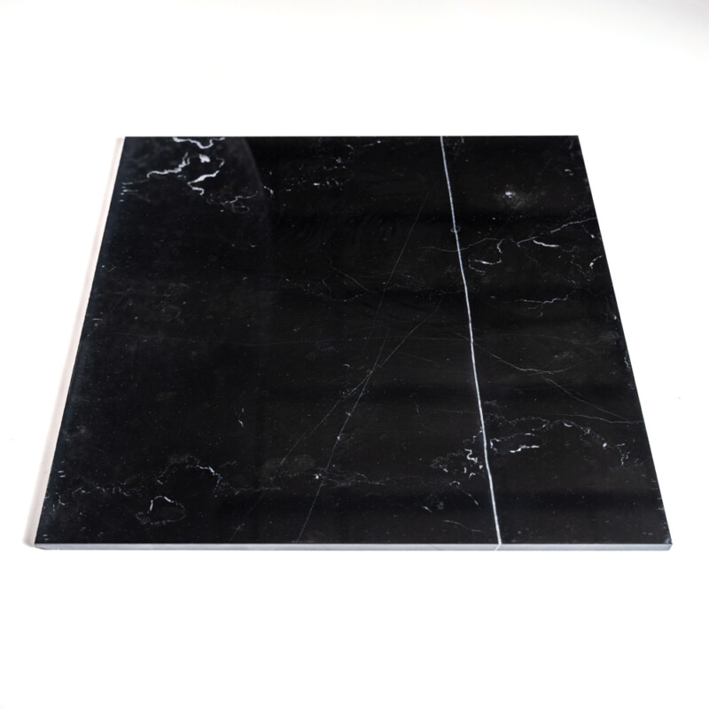 Belgium Black Polished Marble Tiles 18×18