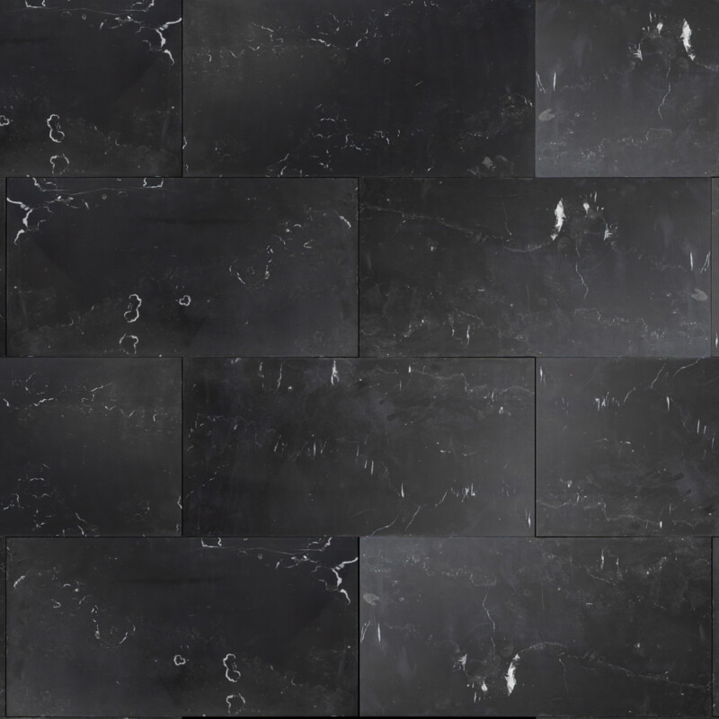 بلاط رخام بلجيكي أسود مصقول مقاس 12×24