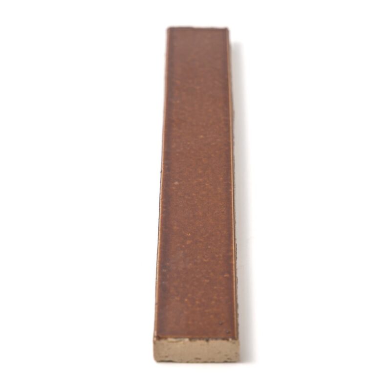 Burnt Caramel Glossy Ceramic Tiles 1 1/2×11 3/8 (TL91521)