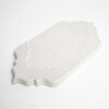 Cloud White Glossy Musa Ceramic Accent Tiles 4×7 1/2