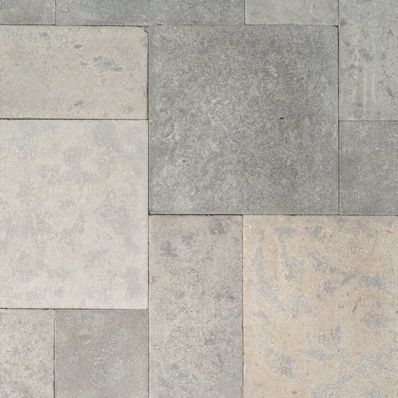 Chateau Gris Blend Brushed Versailles Pattern Limestone Patterns Versailles Pattern