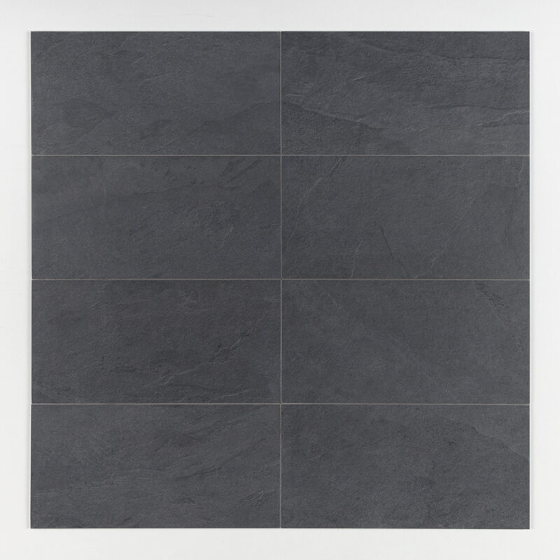 Gray Flow Matte Stone Look Porcelain Tiles 12×24