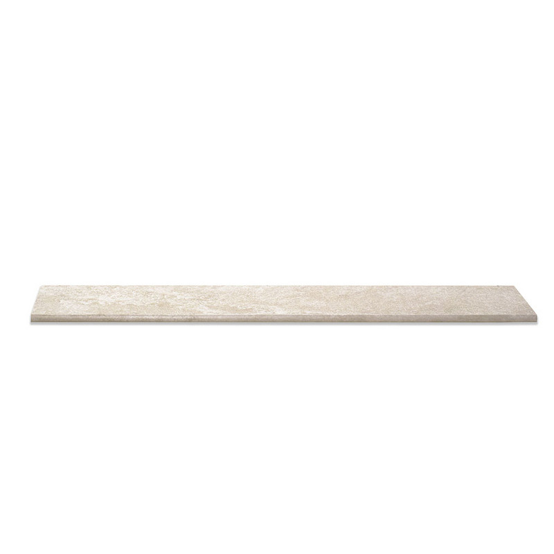 Taupe Matte Battiscopa Slate Look Porcelain Moldings 2 3/4×24