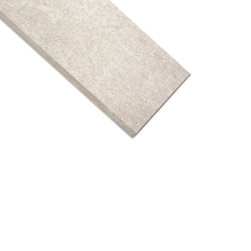 Taupe Matte Battiscopa Slate Look Porcelain Moldings 2 3/4×24