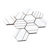 Alpine Polished Craft Hexagon Porcelain Mosaics 11 1/5×13 5/8