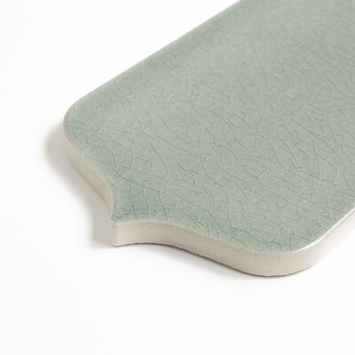 Hyacinth Crackled Tear Field Ceramic Tiles 3 5/8×8