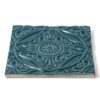Mar Leather Medallion Ceramic Accent Tiles 6×6 (WST90005)