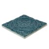 Mar Leather Medallion Ceramic Accent Tiles 6×6 (WST90005)