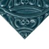 Mar Leather Medallion Ceramic Accent Tiles 6×6 (WST90005)